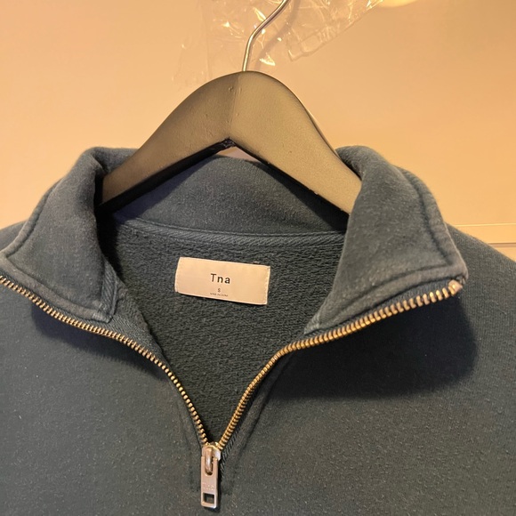 TNA Half Zip Cropped Sweatshirt - Picture 2 of 2